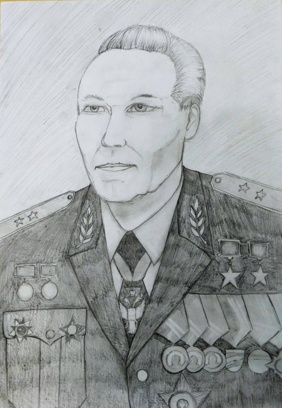 Калашников М.Т - генерал - лейтенант, конструктор стрелкового оружия