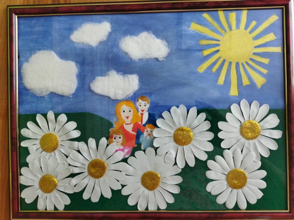 Наша дружная семья.