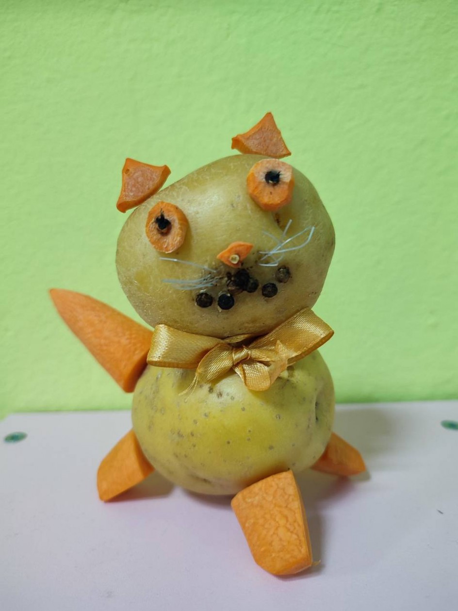 "Кошка из картошки"
