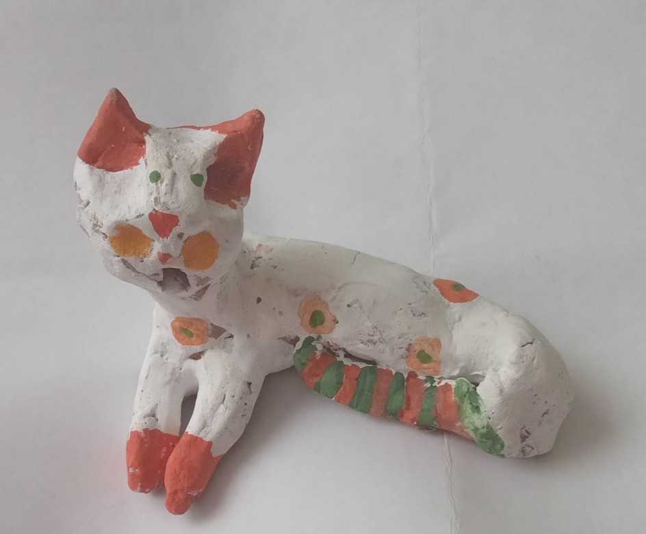 Полосатый котик