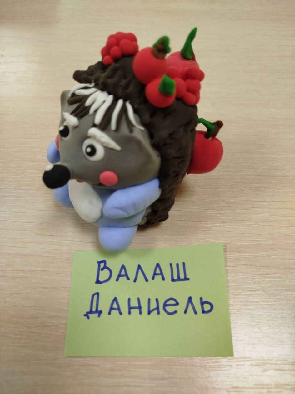 Весёлые ёжик