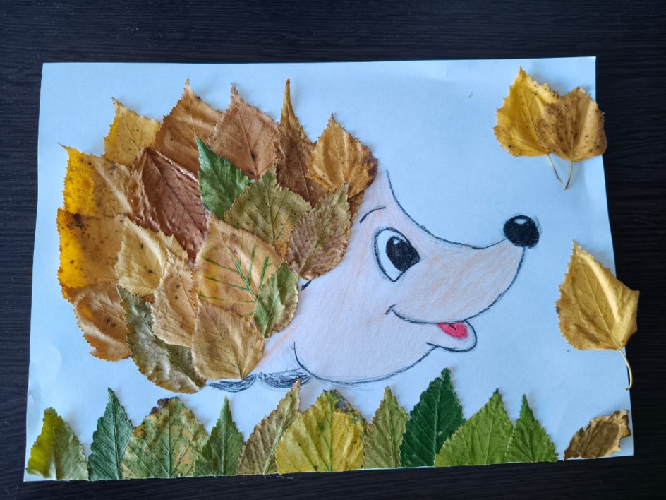 Осенний ёжик " Пых"