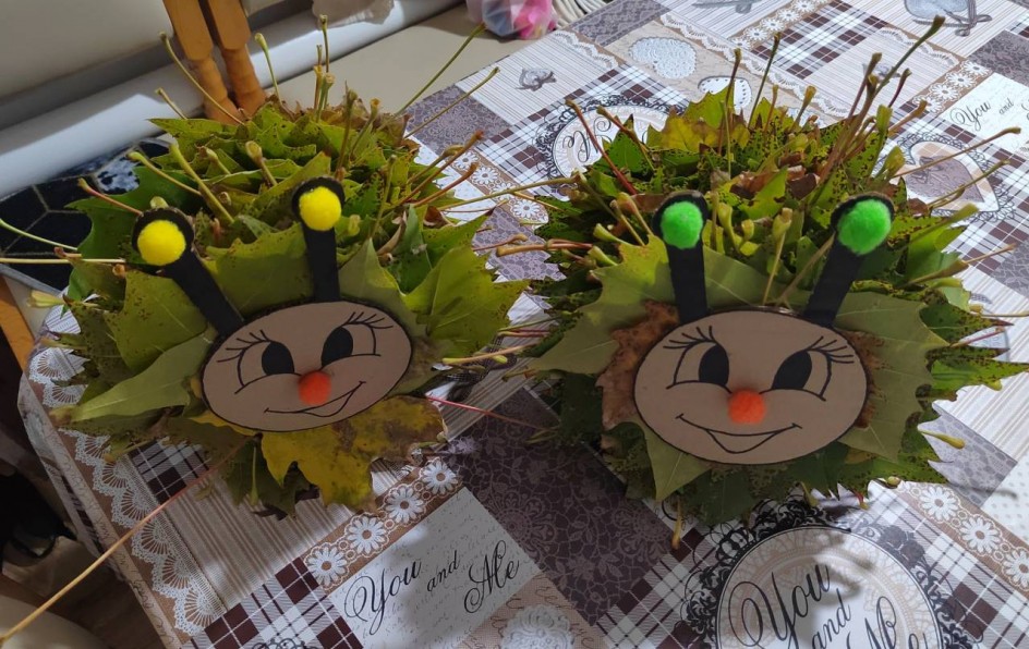 Осенние гусеницы счастья