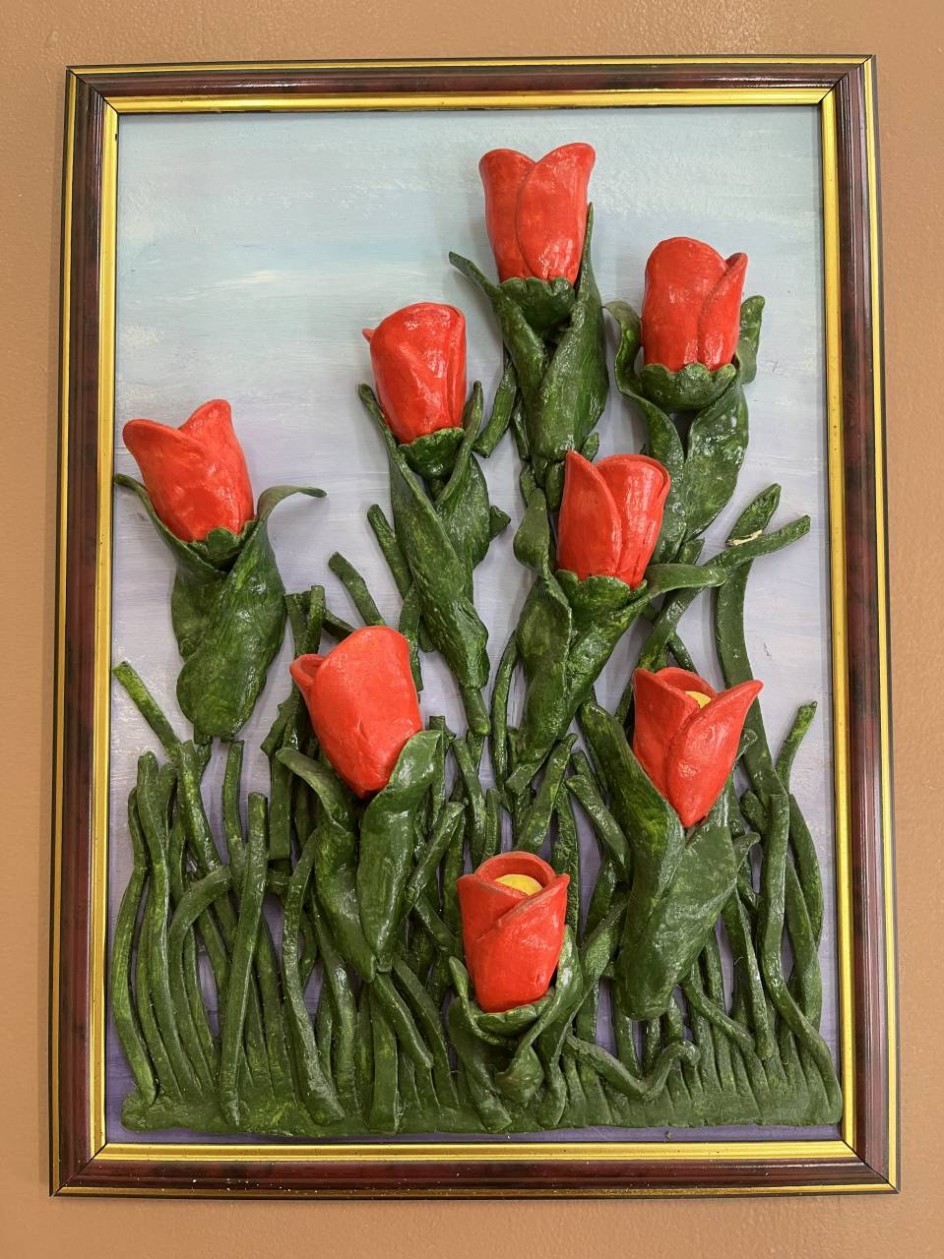 Яркие тюльпаны!