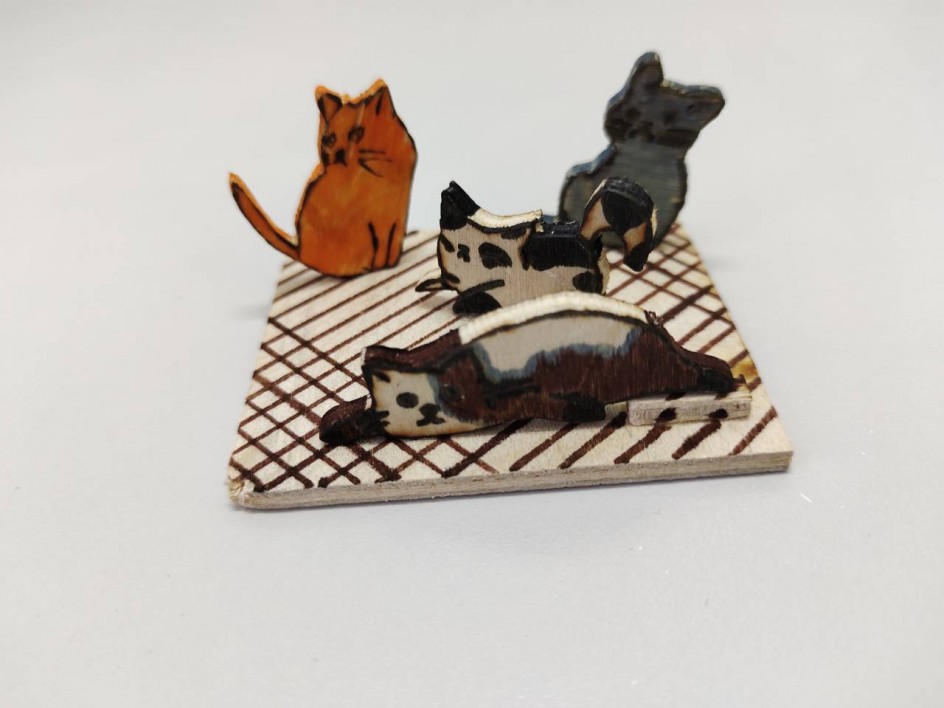 Милые котики!