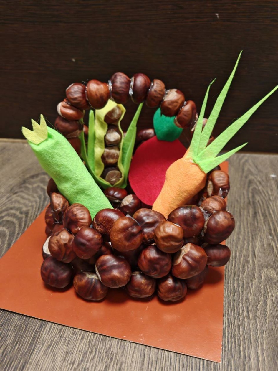 Корзина с овощами