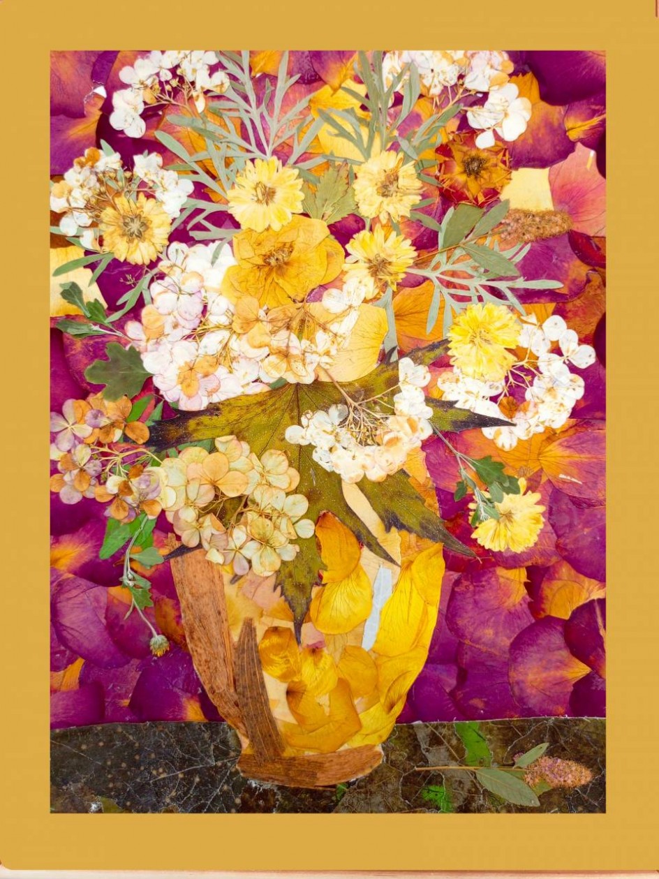 Летний букет в вазе.