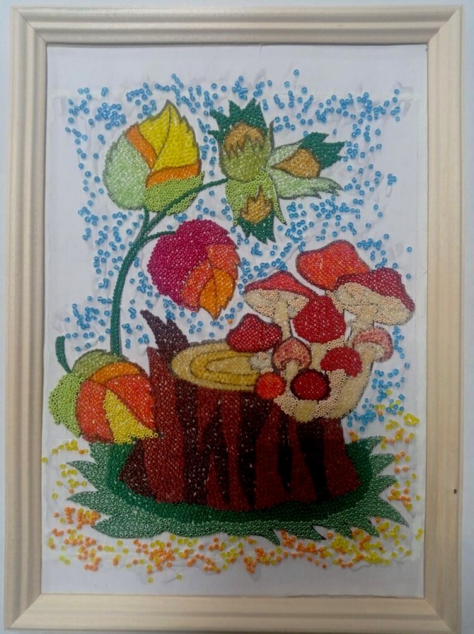 Грибочки на пеньке