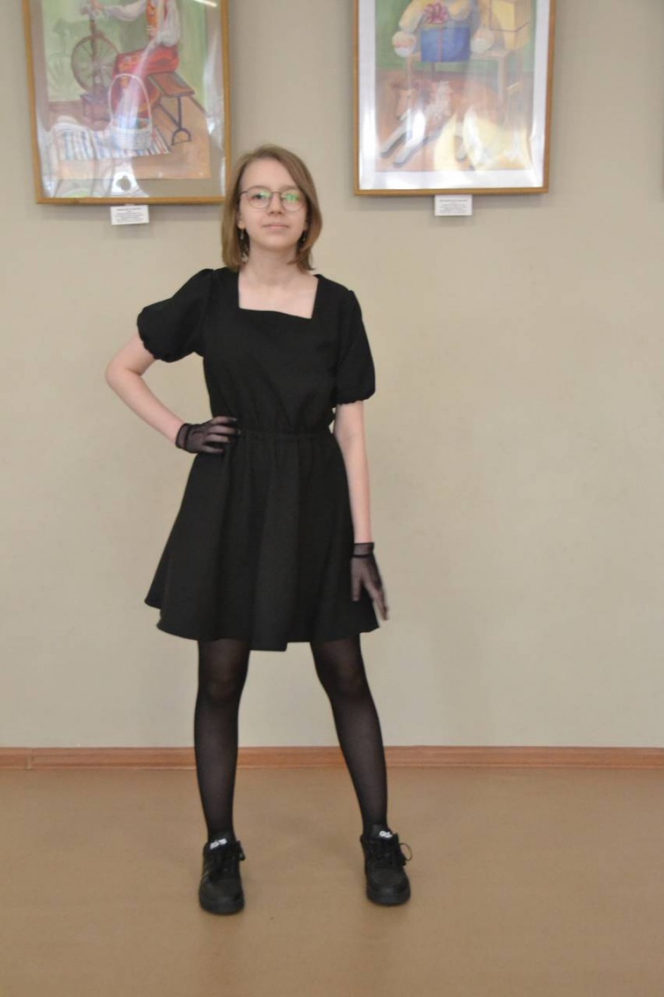 Модель "Маленькое черное платье"