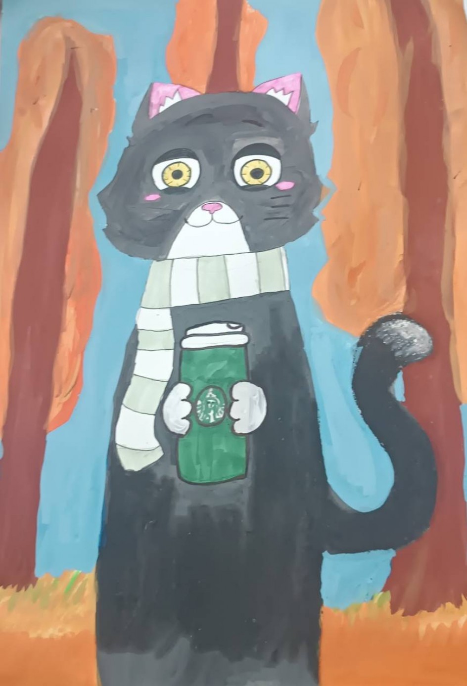Мой котик.