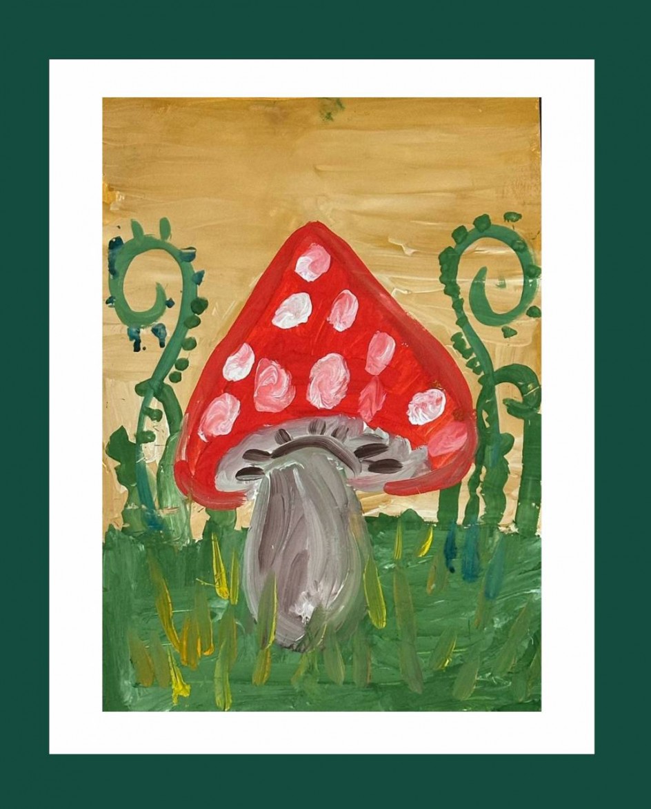 "Яркий мухомор "