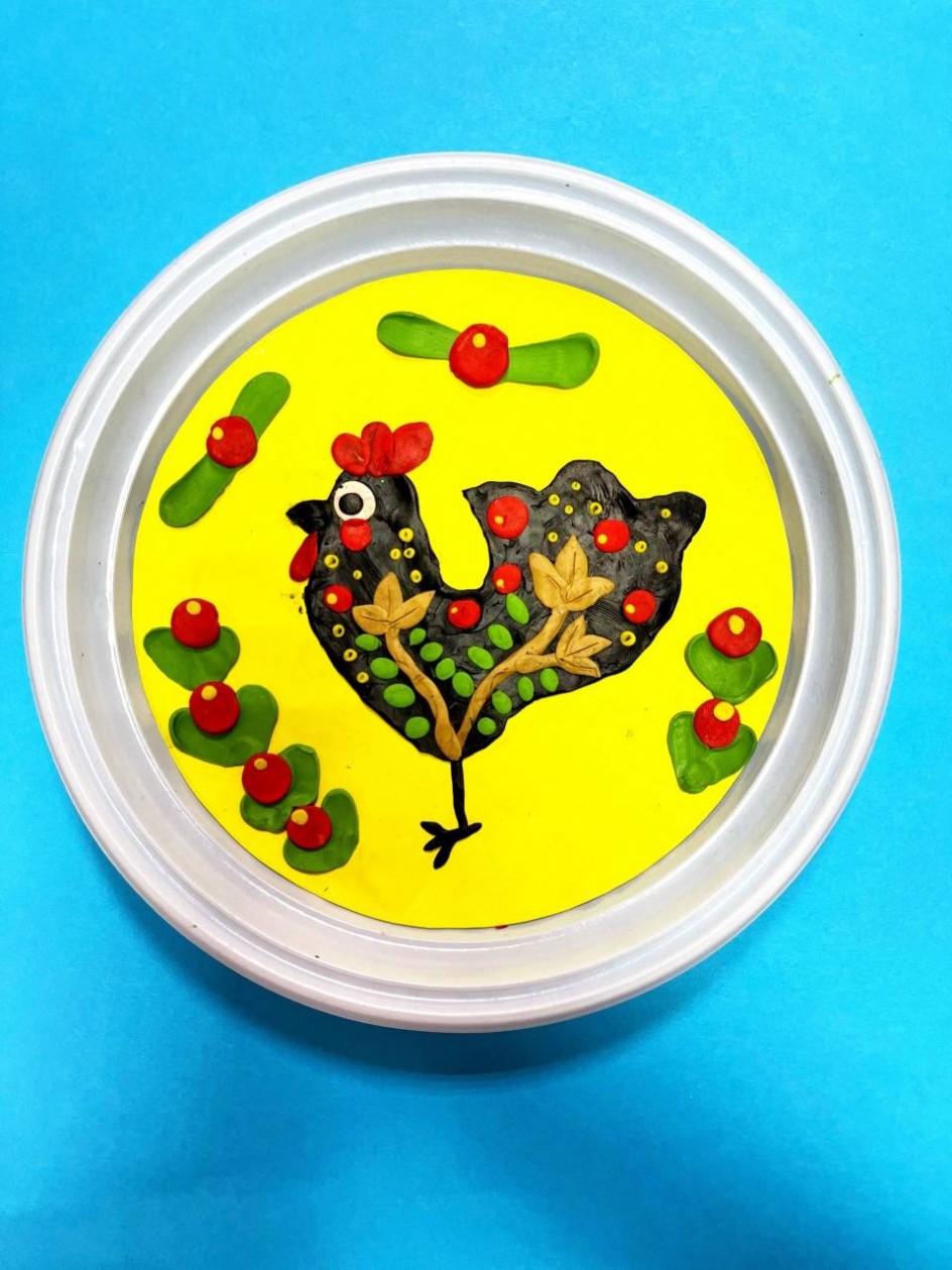 Хохломской петушок