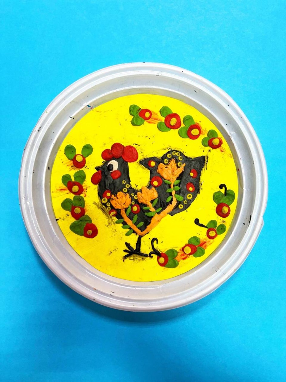 Хохломской петушок