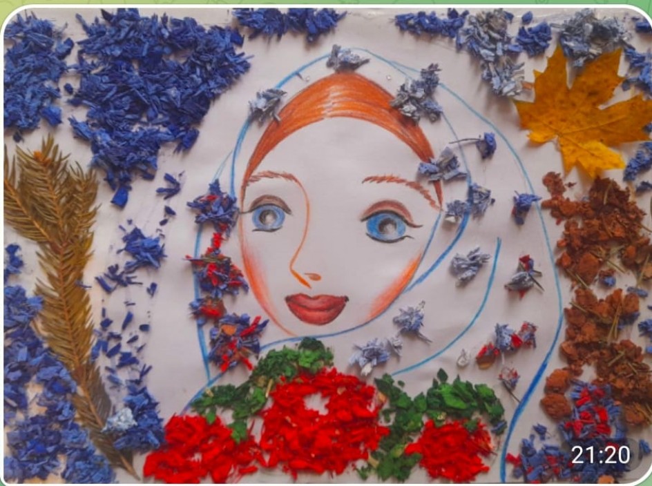 Аппликация "С праздником!"