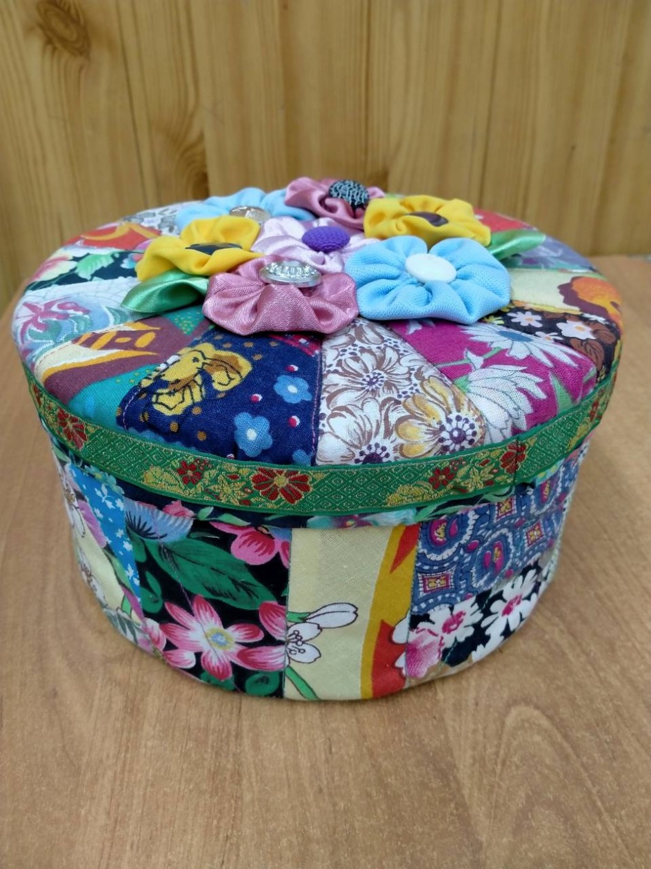 Шкатулка "Цветочная"