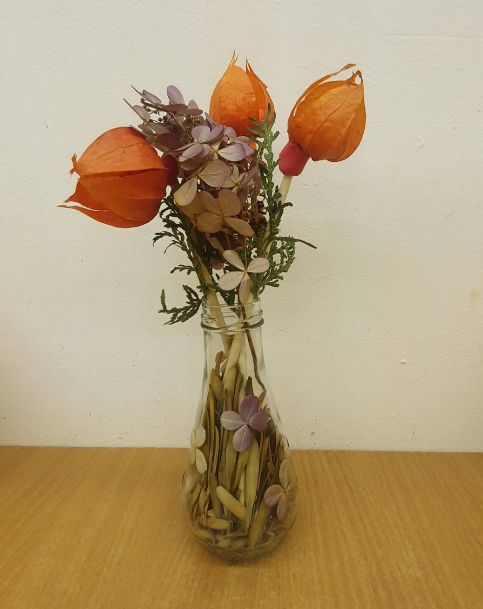 Ваза с цветами