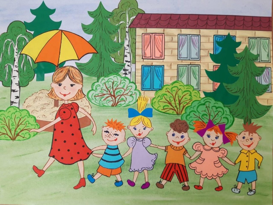 "С нашим воспитателем, нам не скучно никогда!"