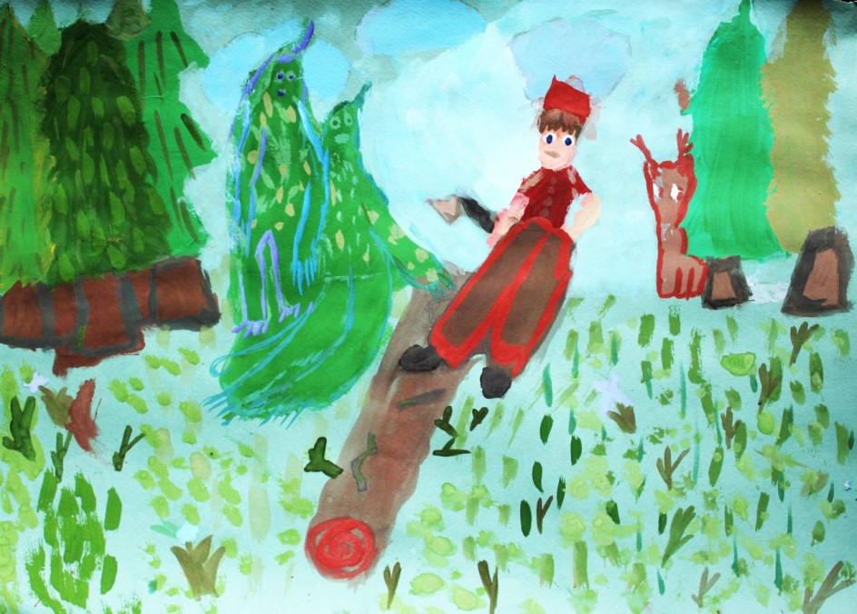 Шурале в лесу живут