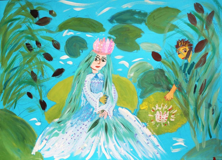 На солнышке сверкает гребешок златой