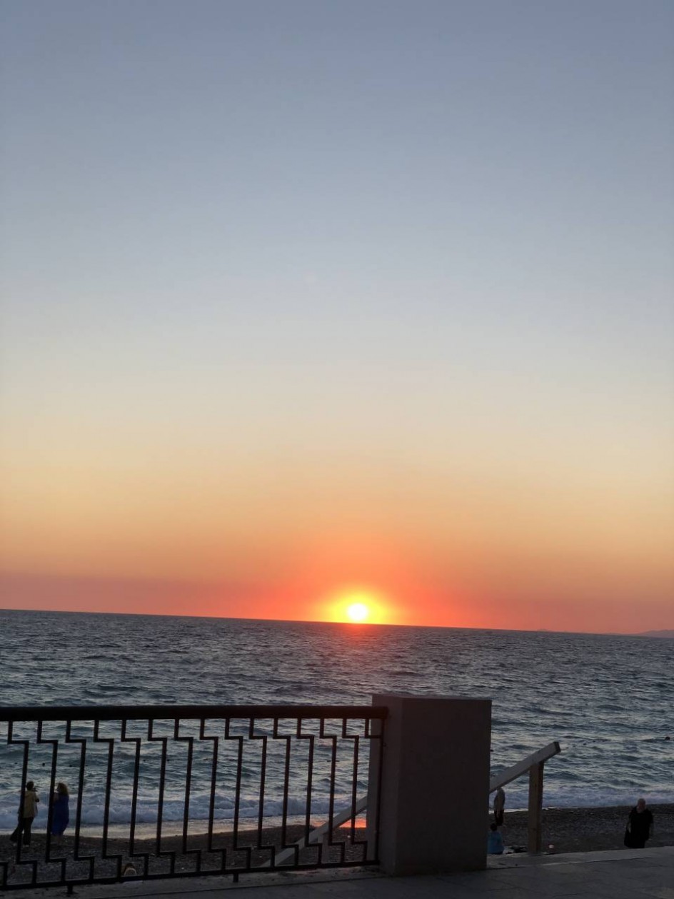 Магия заката у морских берегов