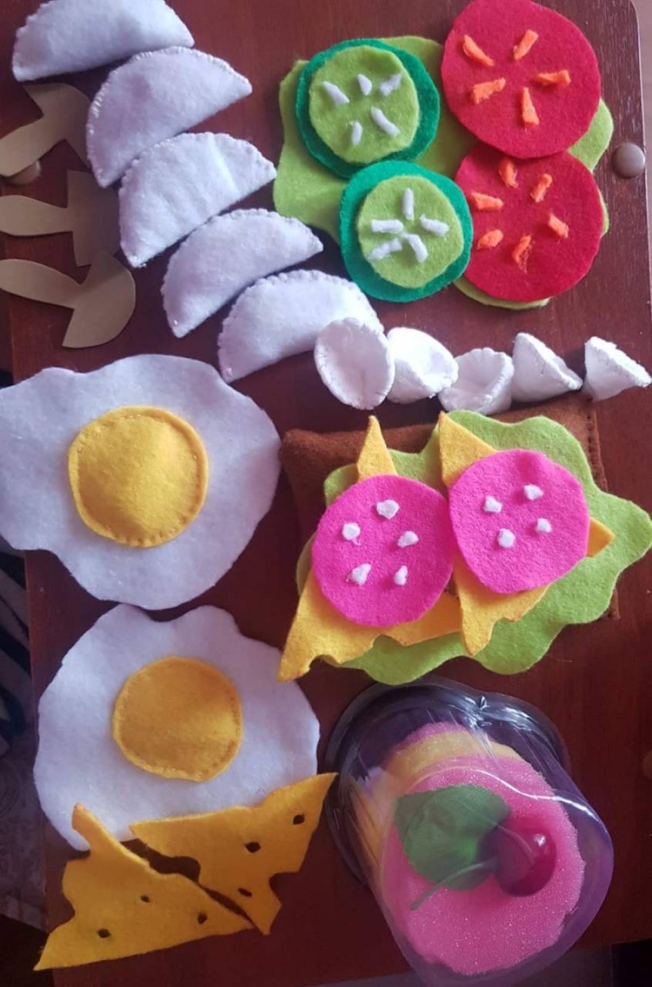 "Фетровый буфет: вкусные игры и занятия"