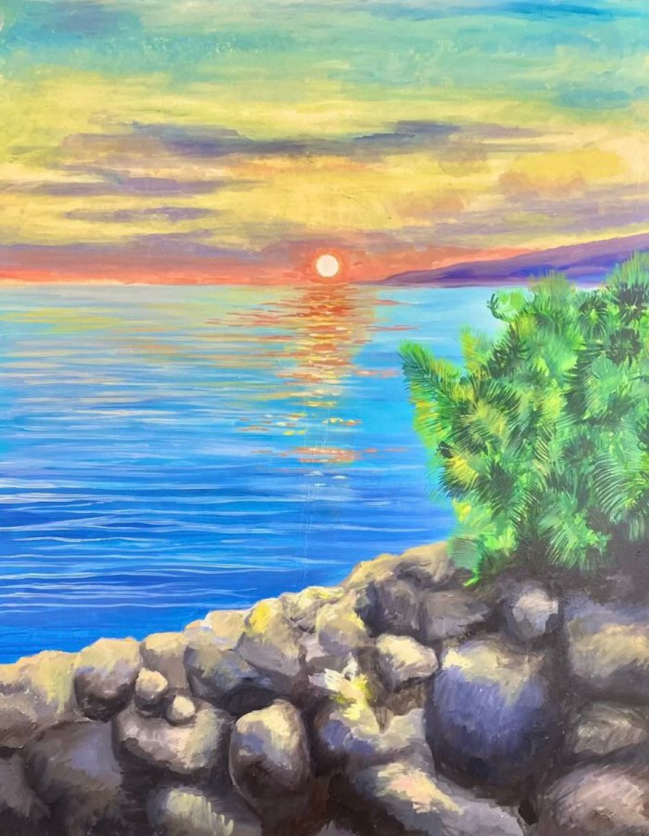 "Пейзаж любимого Крыма"