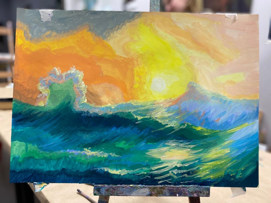 «Вдохновившись Айвазовским»