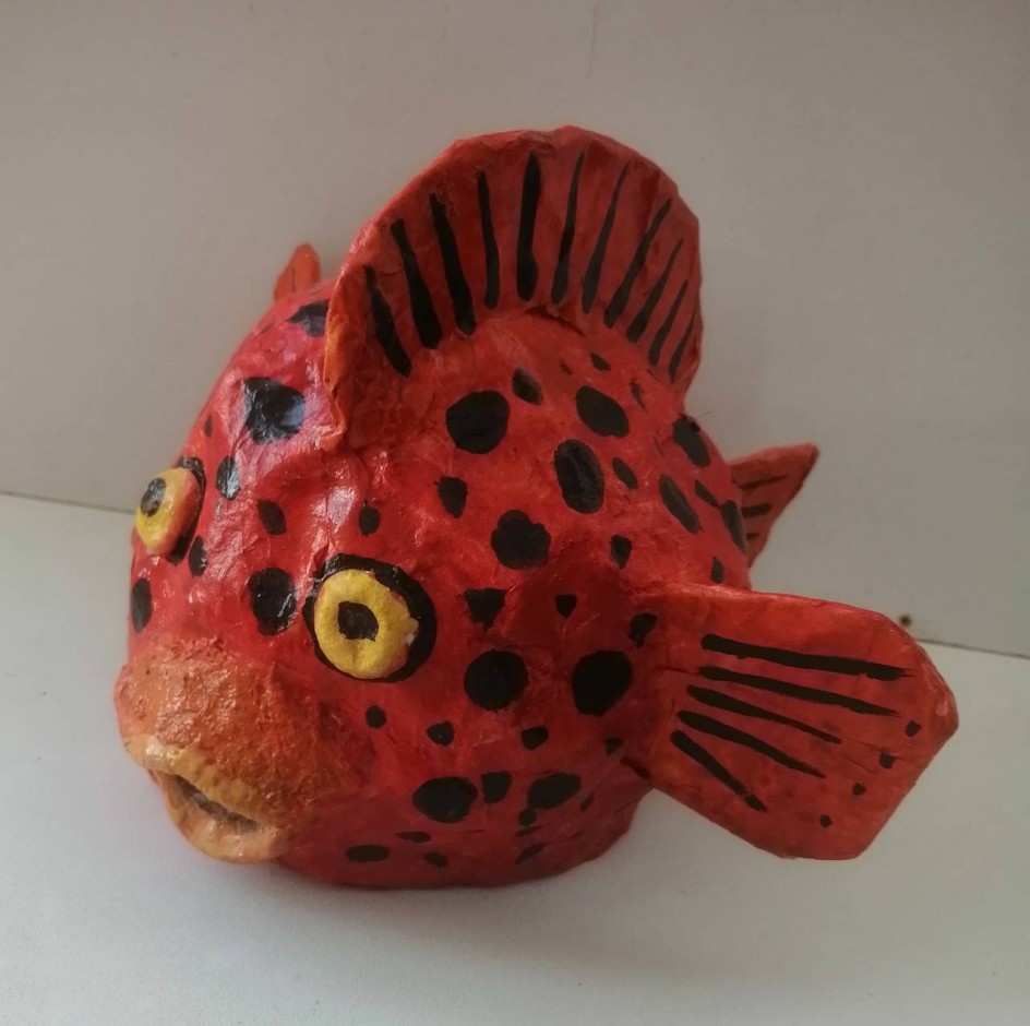 Красная рыбка