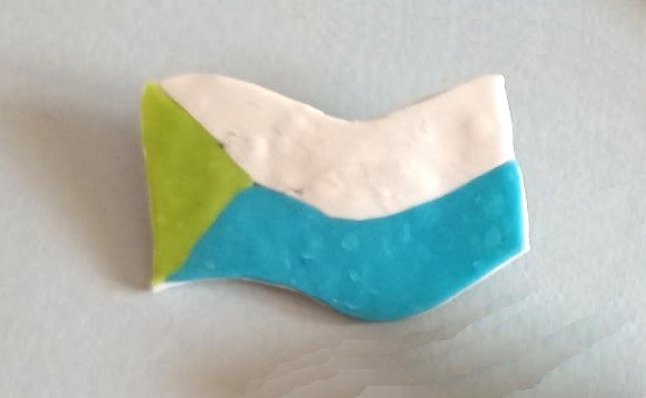 Значок. Флаг Хабаровского края