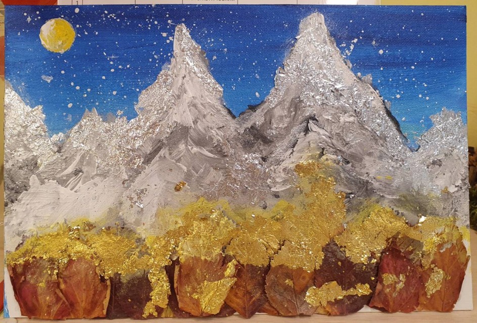 Вечерние осенние горы