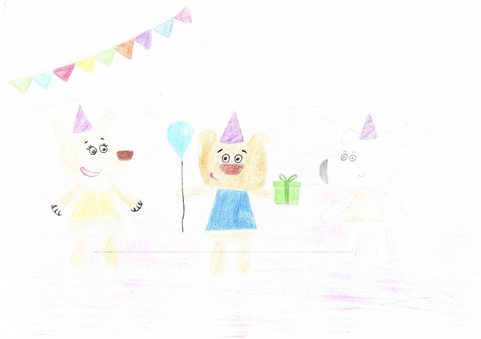 День рождения ми-ми-мишек.