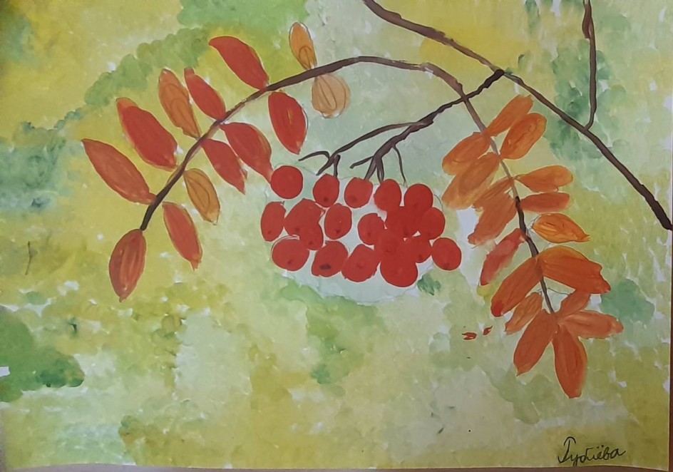 Ягоды рябины