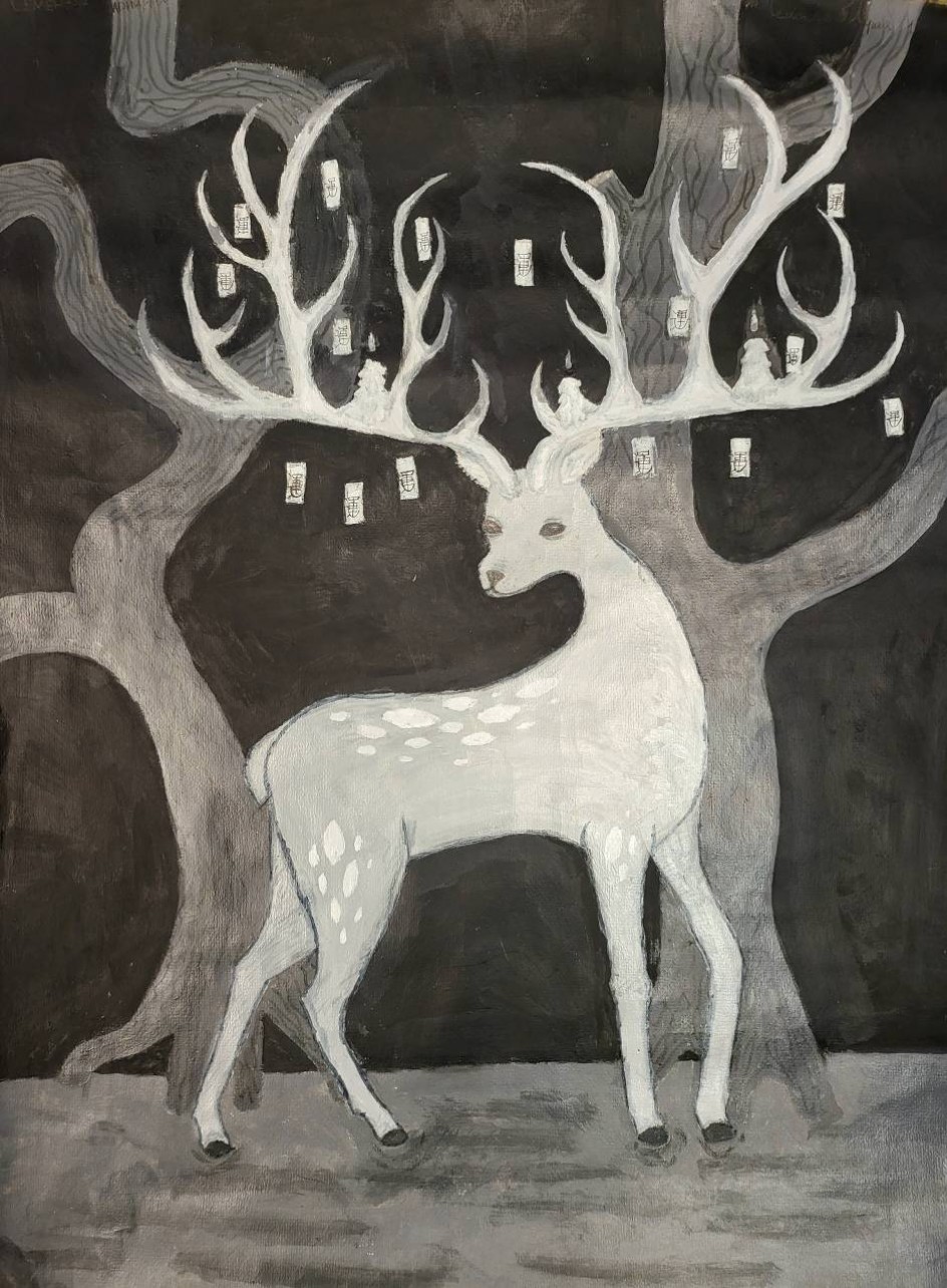 Сказочный олень