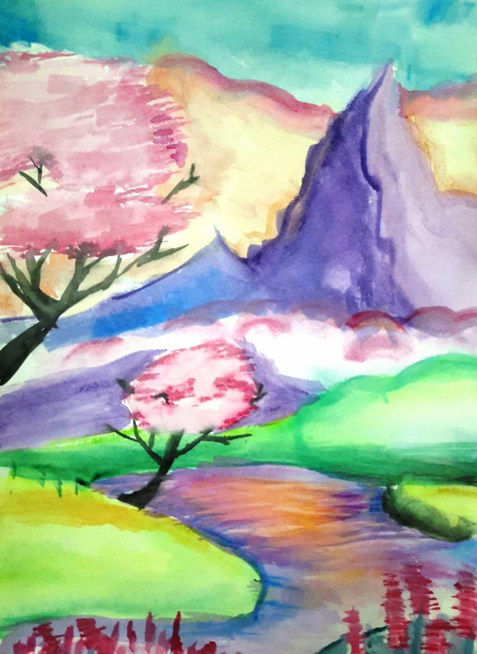 Цветущая сакура