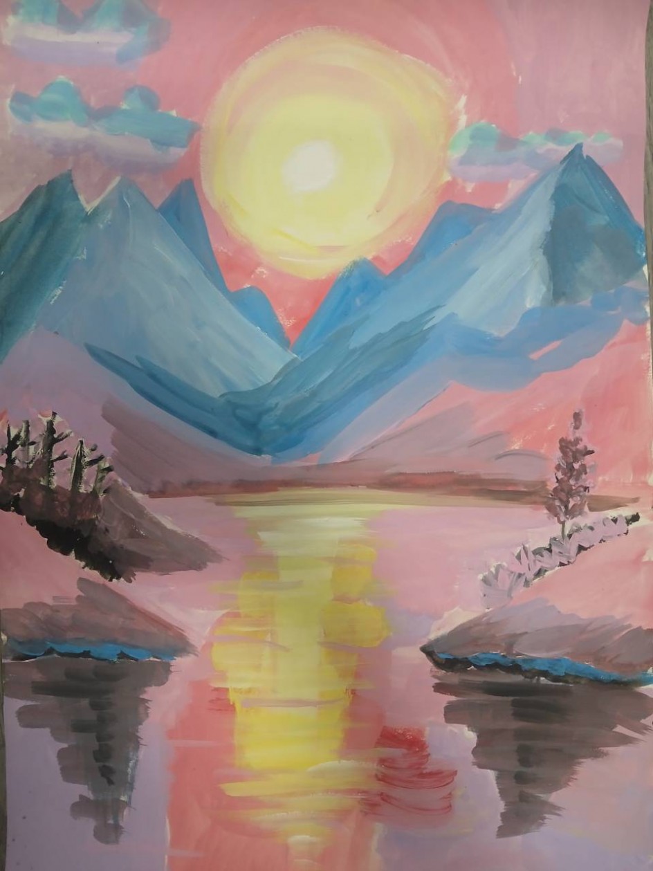 Великолепный закат