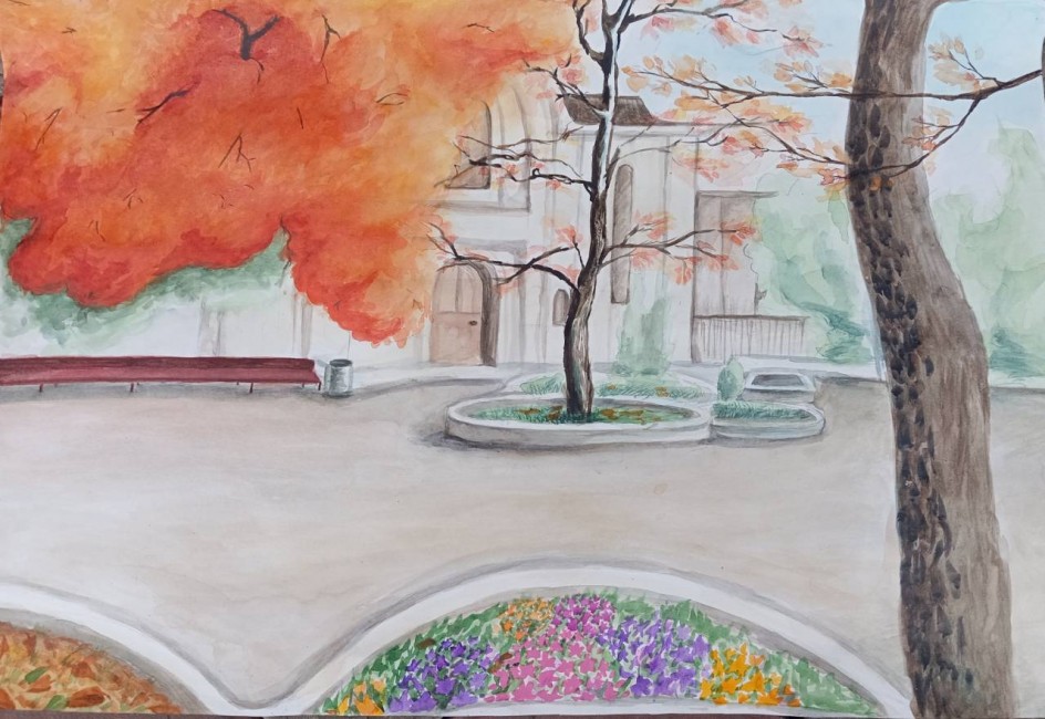 Осенний город