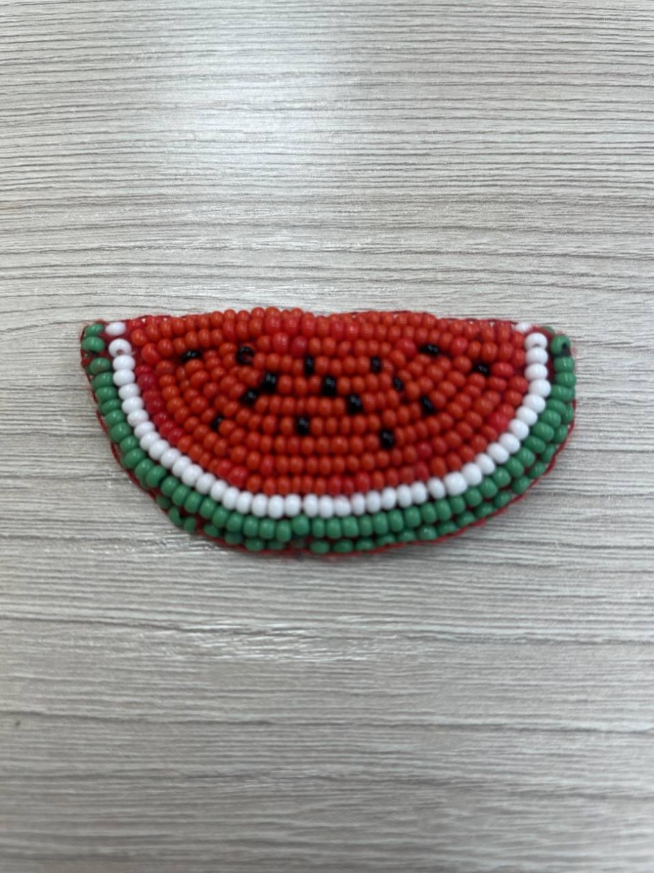 брошь "Арбузик"