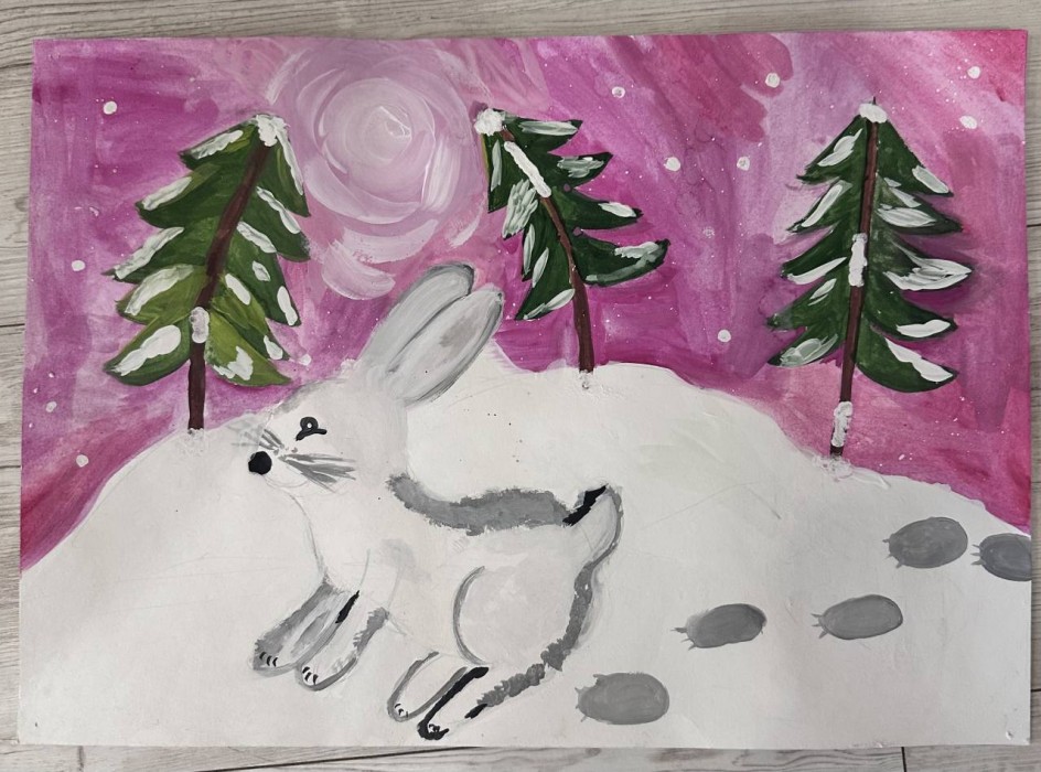 Заяц-пушистик