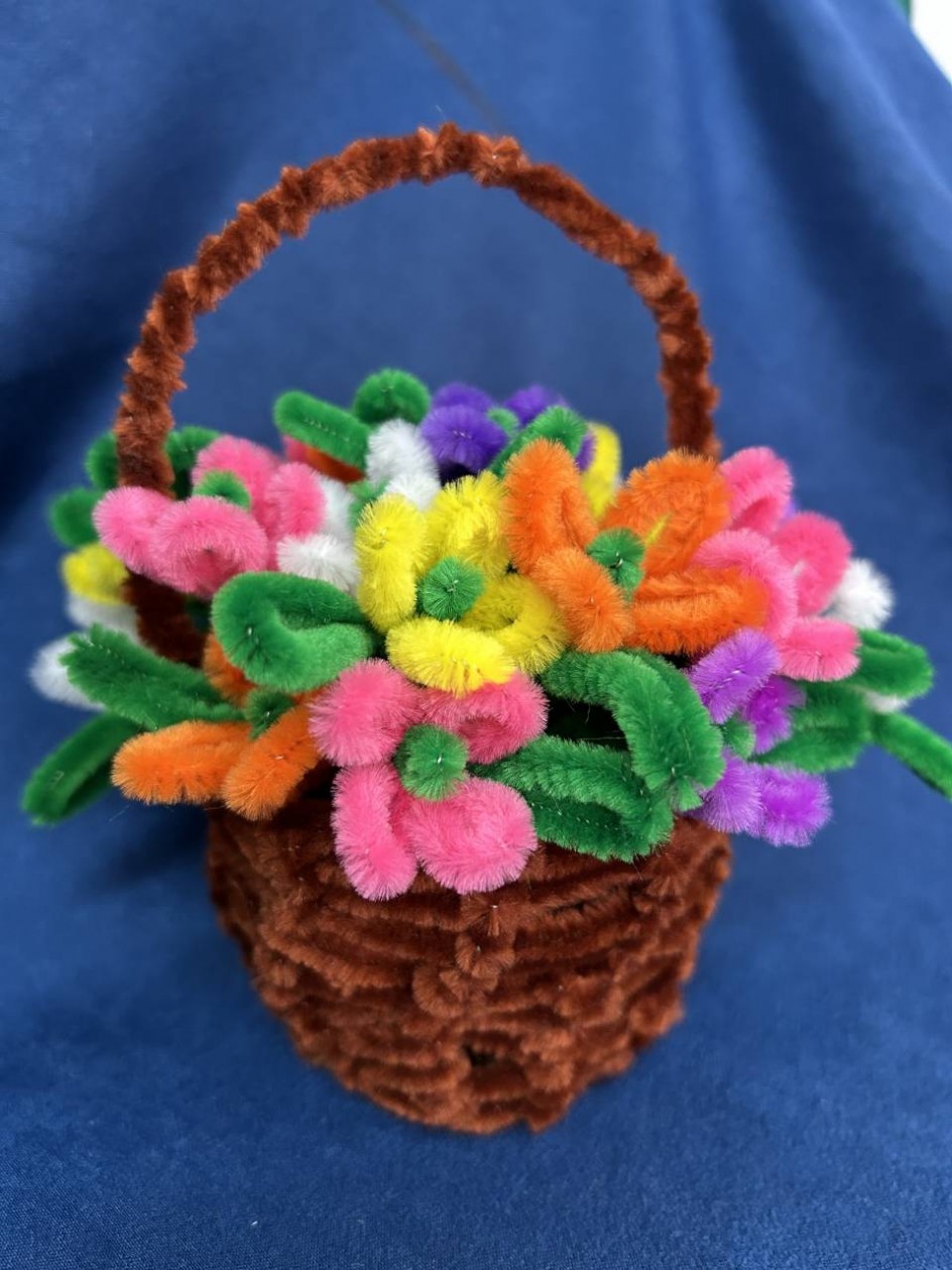 Корзинка цветов