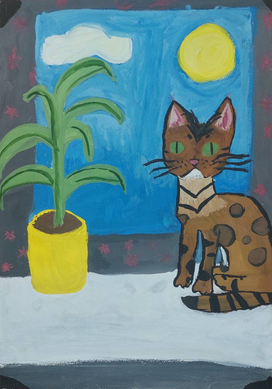 Мой любимый кот