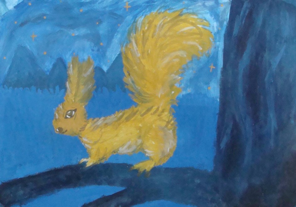 Белка в космосе