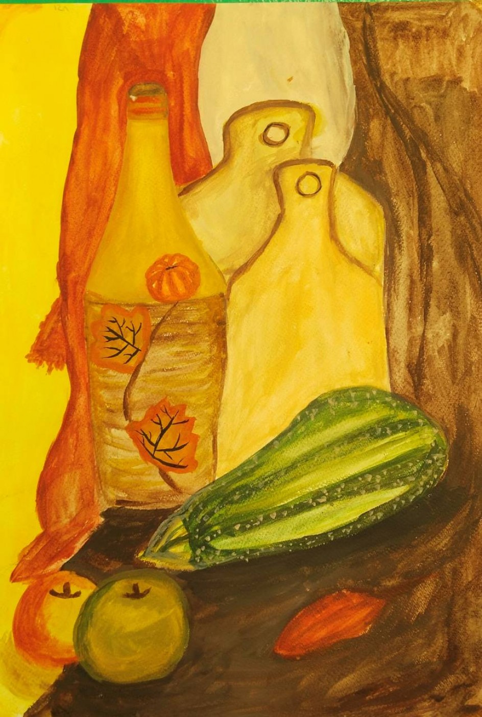 Натюрморт с кабачком