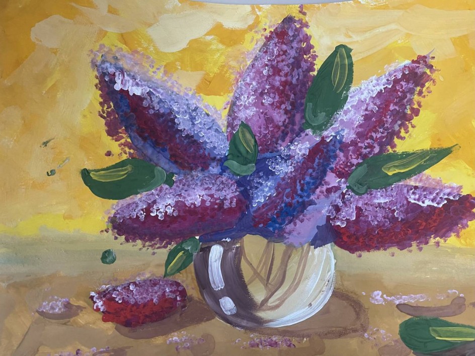 Букет из сирени