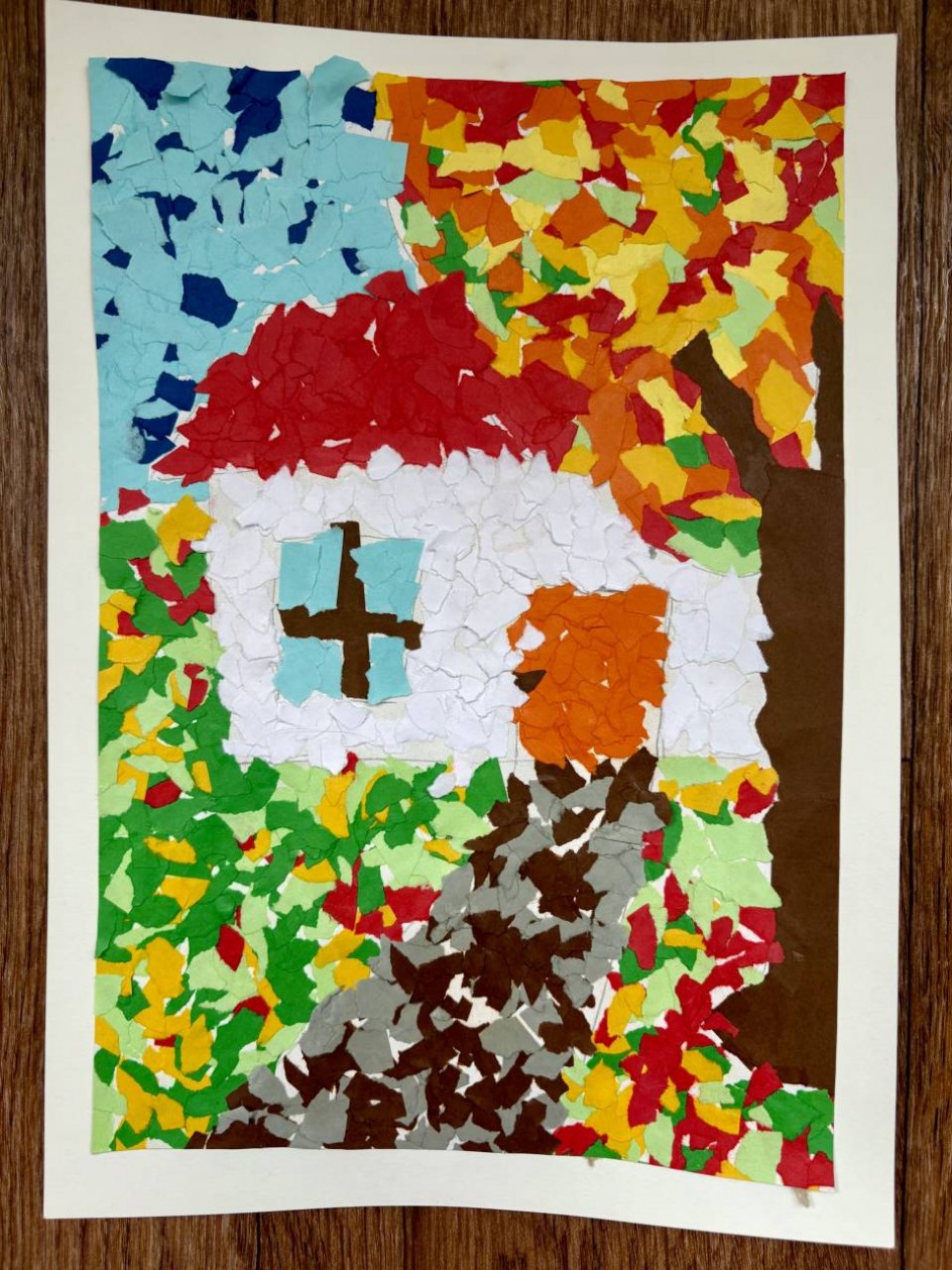 Дом под красной крышей