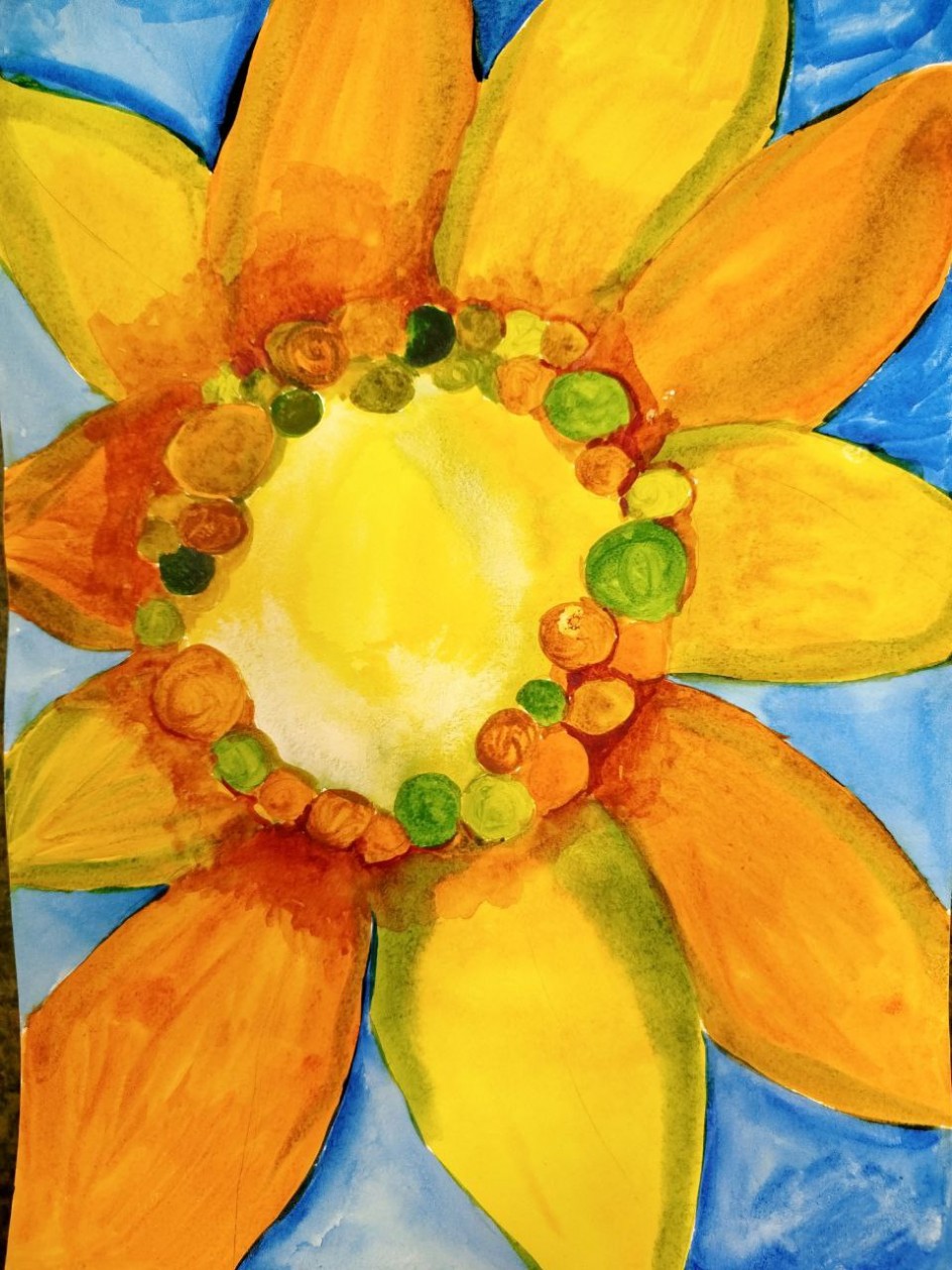 "Осенний цветок"