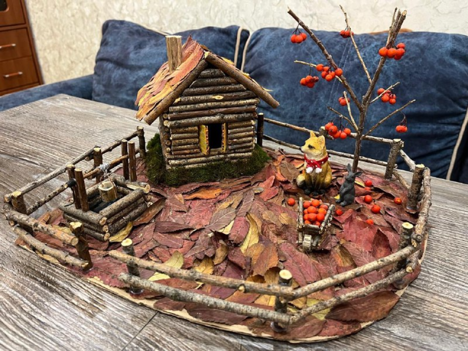 Зайка и лисичка собрали урожай