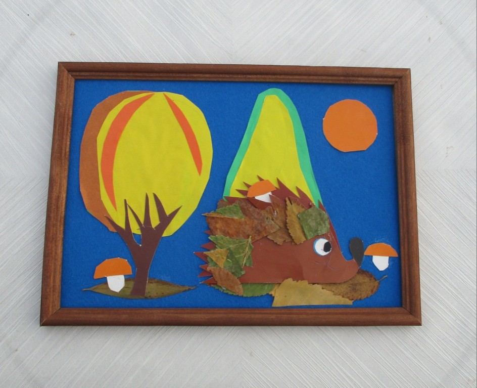 Ёжик - грибник