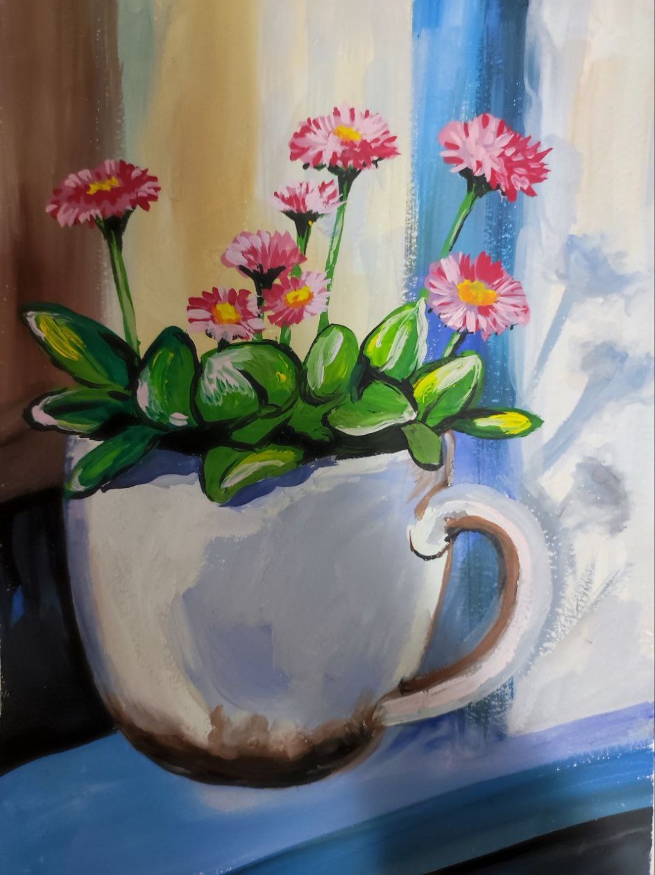 Цветочное утро