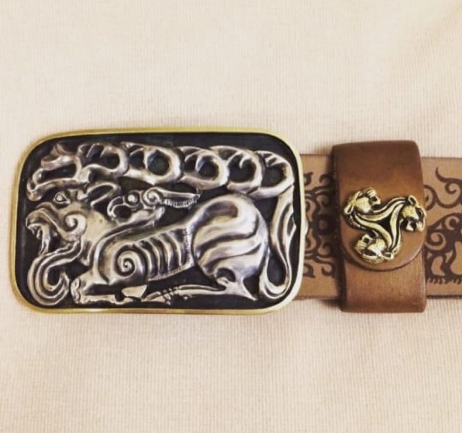 Пряжка "Скифские мотивы"