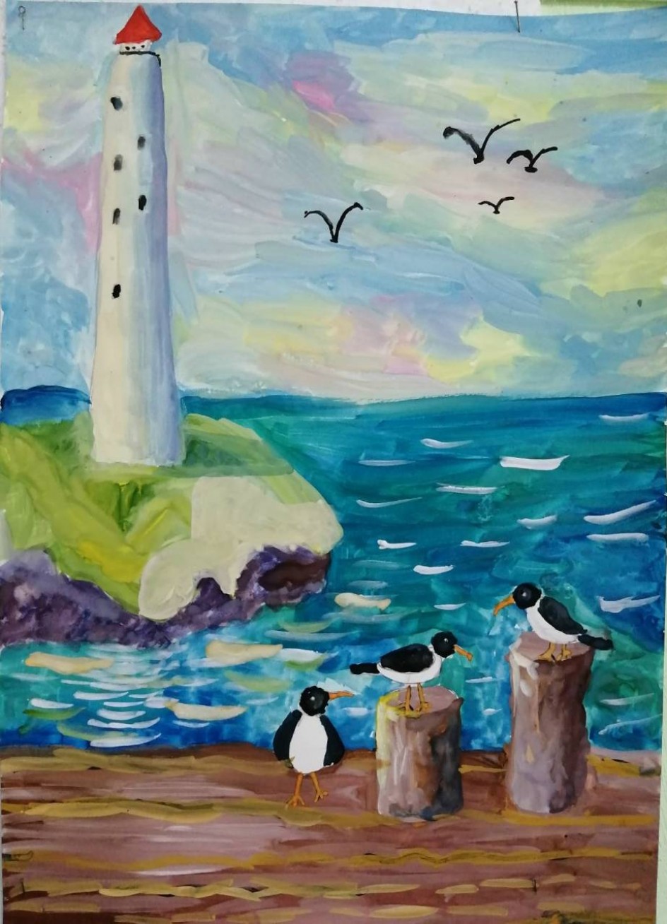 "Чайки на пристани"